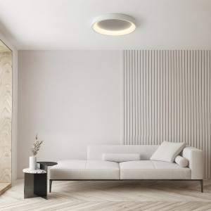 Plafon Georgia 60 cm biały LED CCT