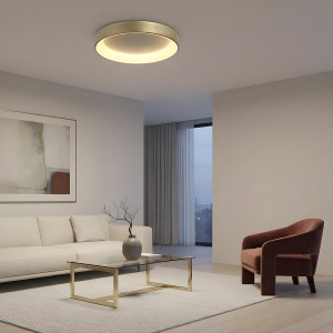 Plafon Georgia 60 cm złoty LED CCT