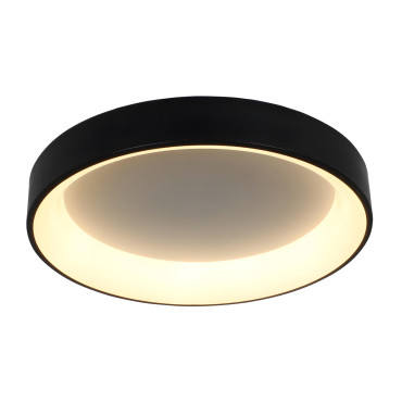 Plafon Georgia 60 cm czarny LED CCT