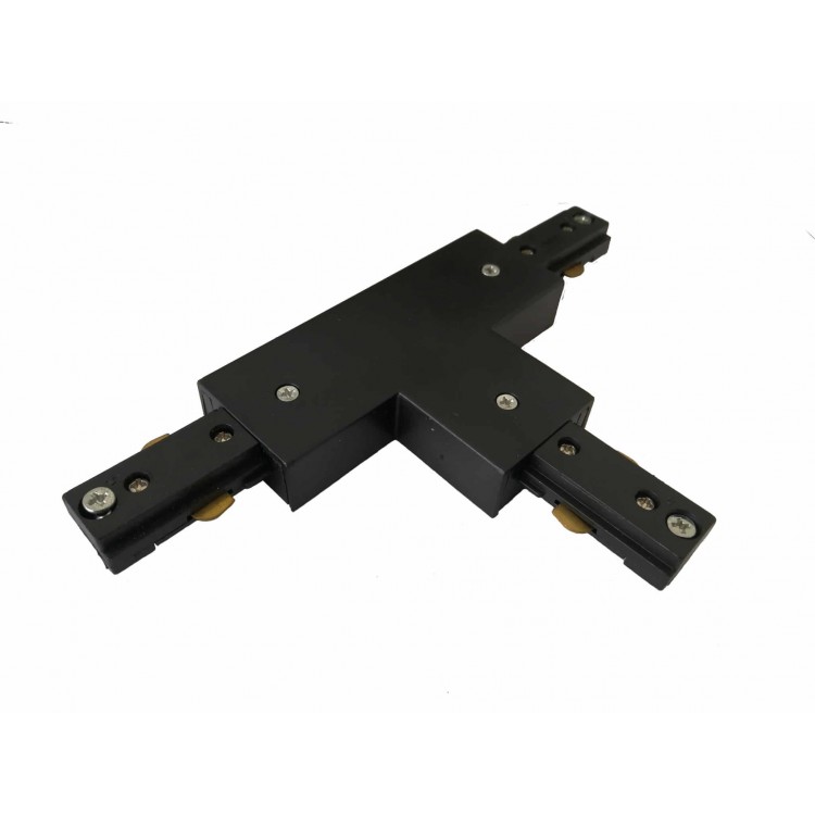 Łącznik T 1F czarny - 1455