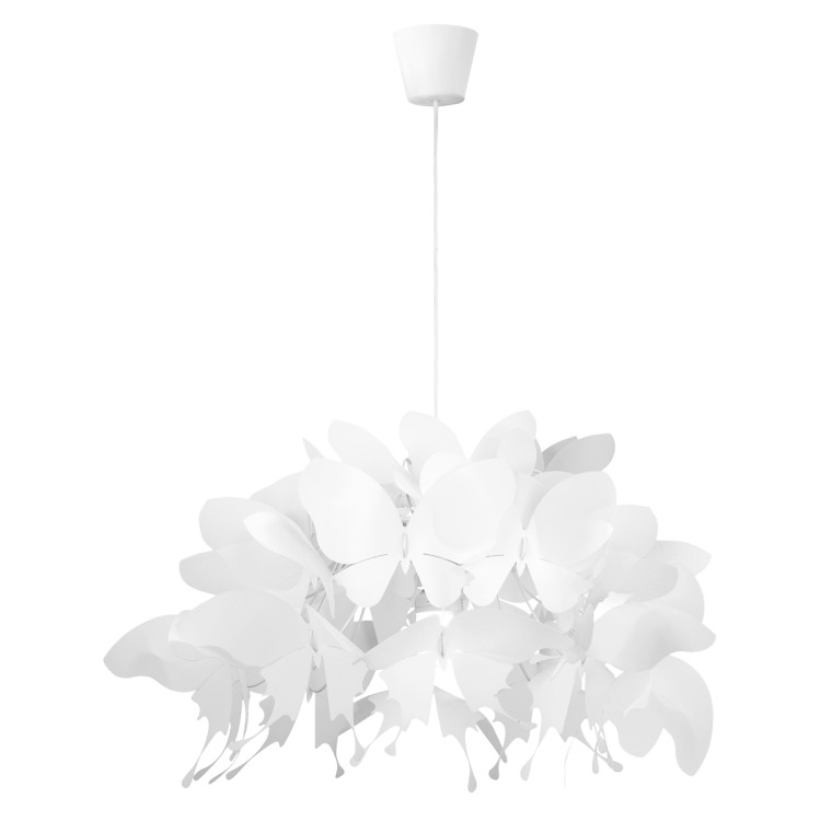 Lampa wisząca Farfalla biała 1xE27 - 14574