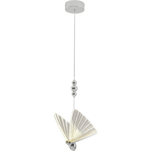 Lampa wisząca Mariposa chrom LED CCT Light Prestige