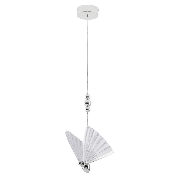 Designerska lampa LED Mariposa z motylim kloszem - 14588