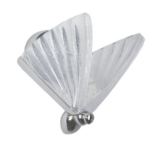 Kinkiet LED Mariposa z akrylowym motylim kloszem