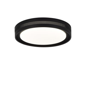 Czarny plafon Ronda 40 cm LED CCT Light Prestige