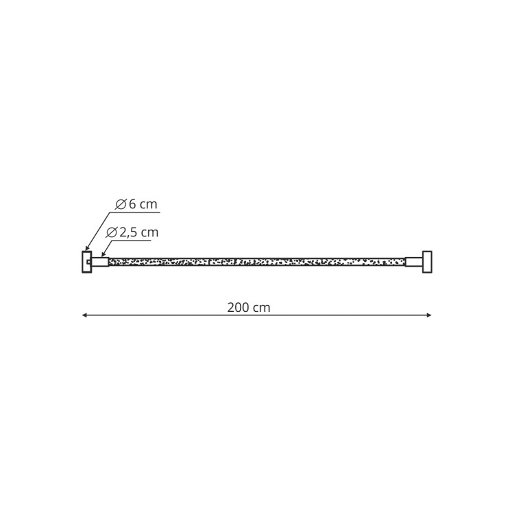 Lampa wisząca Rope Light Tuya Smart do wnętrza glamour - 14707