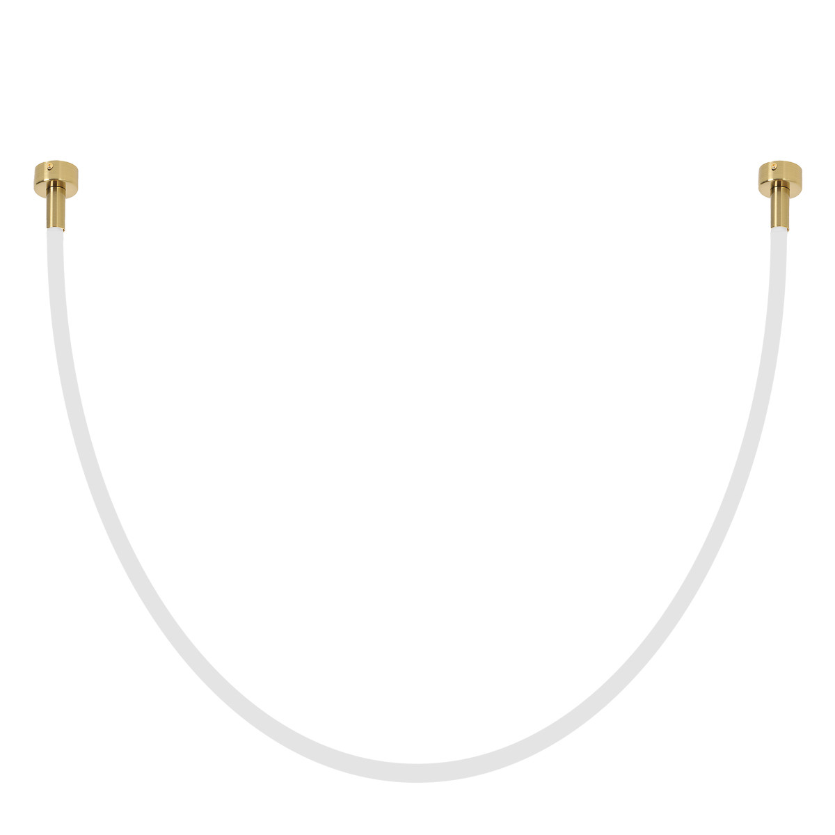 Lampa wisząca Rope Light 4 m biała Tuya Smart LED CCT – zintegrowane oświetlenie LED
