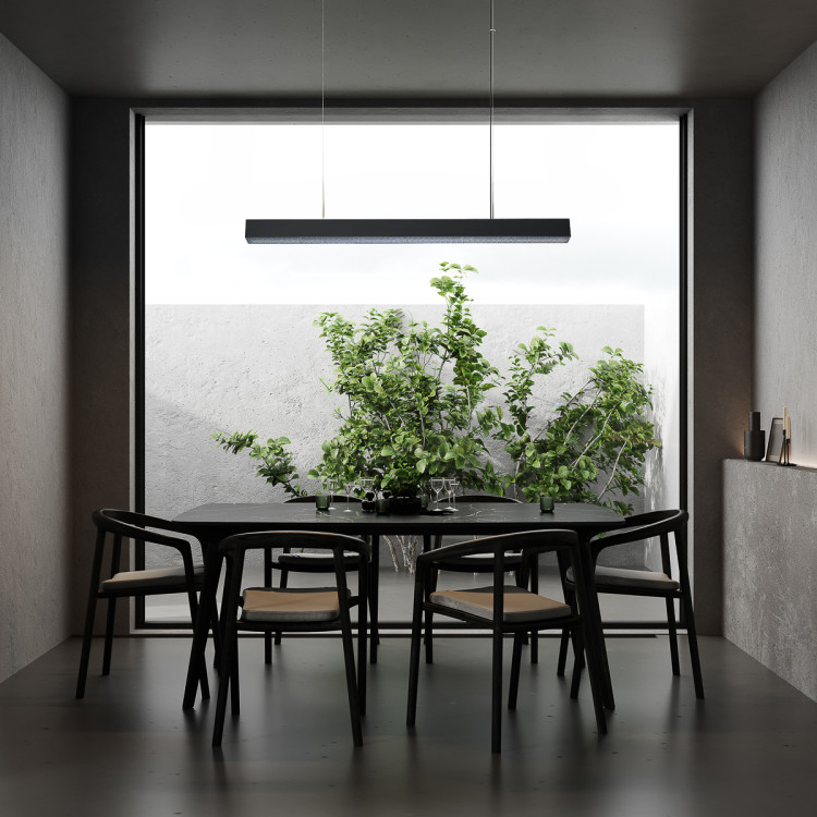 Lampa wisząca Mira L czarna Tuya LED CCT - 14730