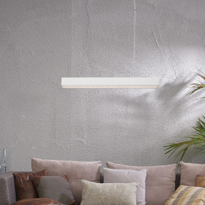Lampa wisząca Mira M biała Tuya LED CCT