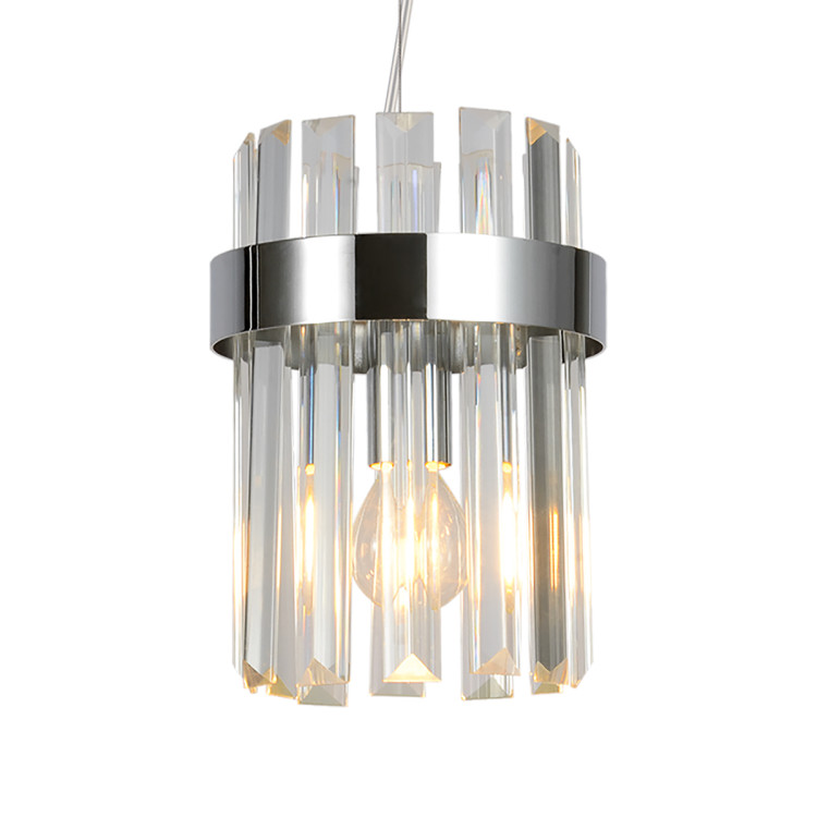 Lampa wisząca Vetro 1 chrom 1xE14 - 14819