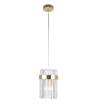 Lampa wisząca Vetro 1 złota 1xE14