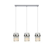 Lampa wisząca Vetro chrom 3xE14