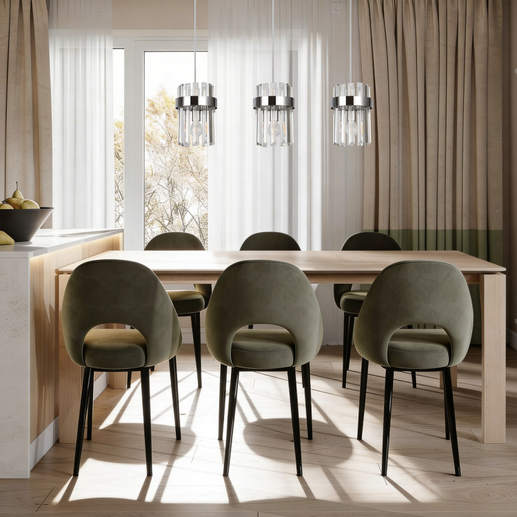 Lampa wisząca Vetro chrom 3xE14 - 14849