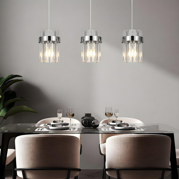Lampa wisząca Vetro chrom 3xE14 - 14851