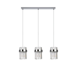Lampa wisząca Vetro chrom 3xE14