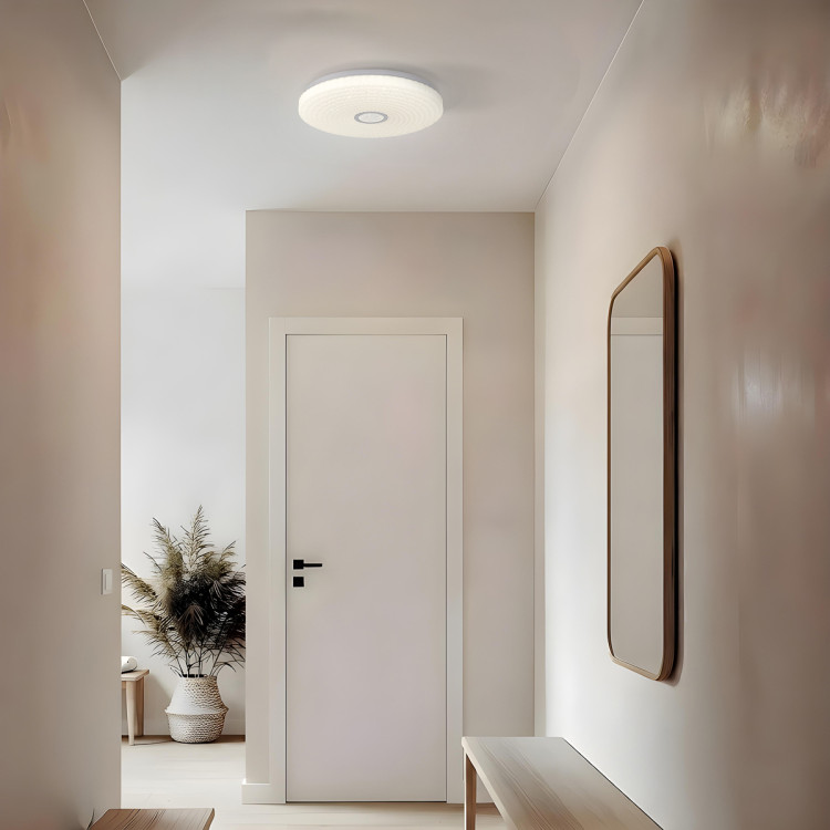 Plafon Solaro 33 cm biały LED 4000K - 14876