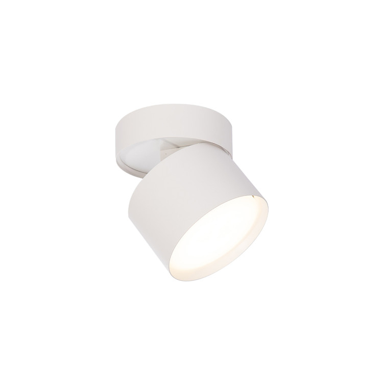 Biała ruchoma oprawa natynkowa Kendal GX53 Light Prestige - 14893