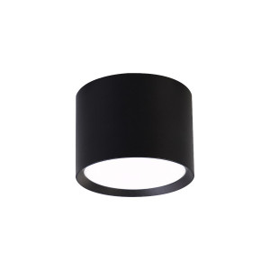 Czarna oprawa natynkowa Kendal GX53 Light Prestige
