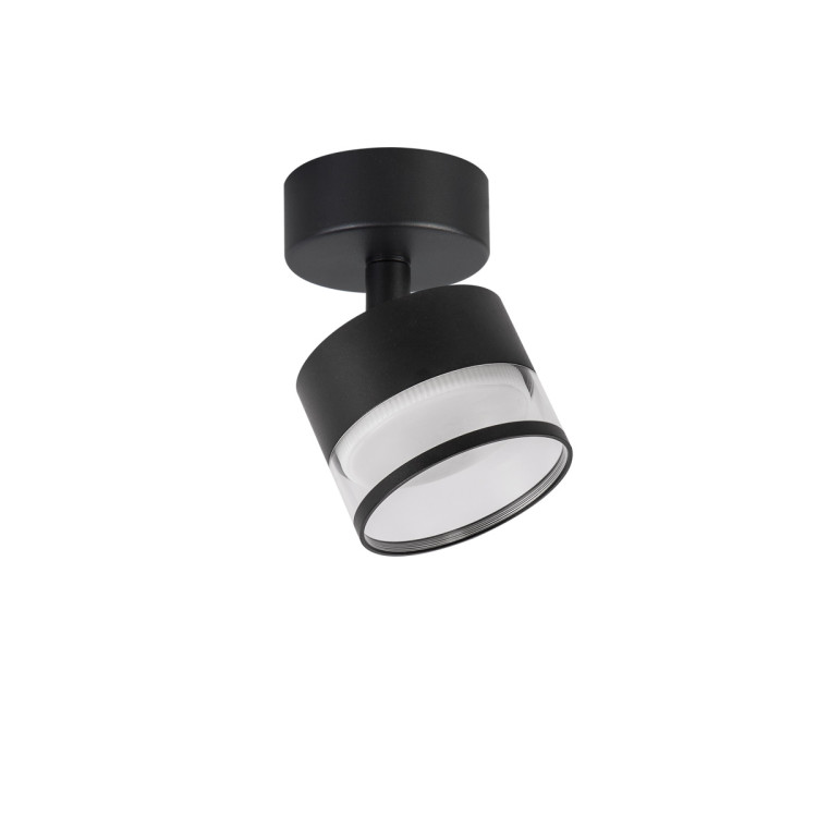 Spot Kendal 1 transparetny / czarny GX53 - 14977
