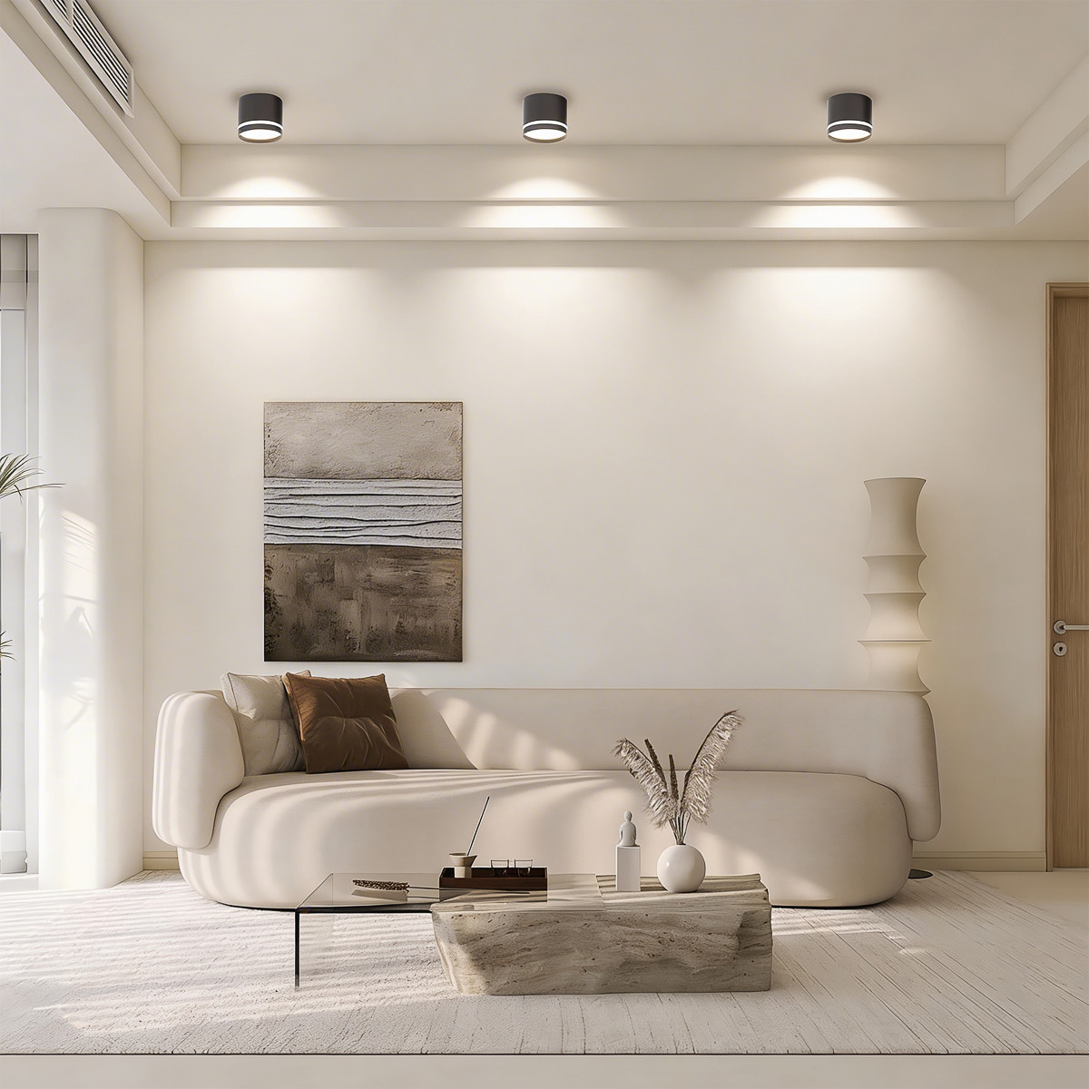 Oprawa natynkowa Kendal czarna GX53 Light Prestige – widok produktu