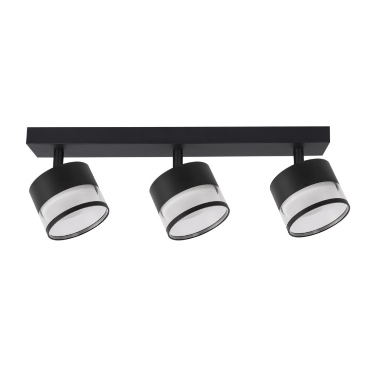 Spot Kendal 3 transparetny / czarny GX53 - 15008