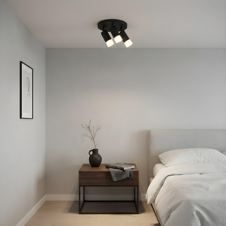 Sonaya plafon 3 czarny - 15066