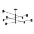 Zdjęcie produktu Lampa wisząca Snow 8 czarna 8xGU10