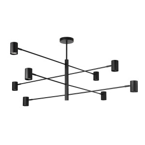 Nowoczesna lampa wisząca Snow 8 do jadalni
