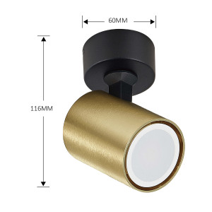 Reflektor Spot Snow 1 złoty 1xGU10