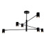 Zdjęcie produktu Lampa wisząca Snow 6 czarna 6xGU10