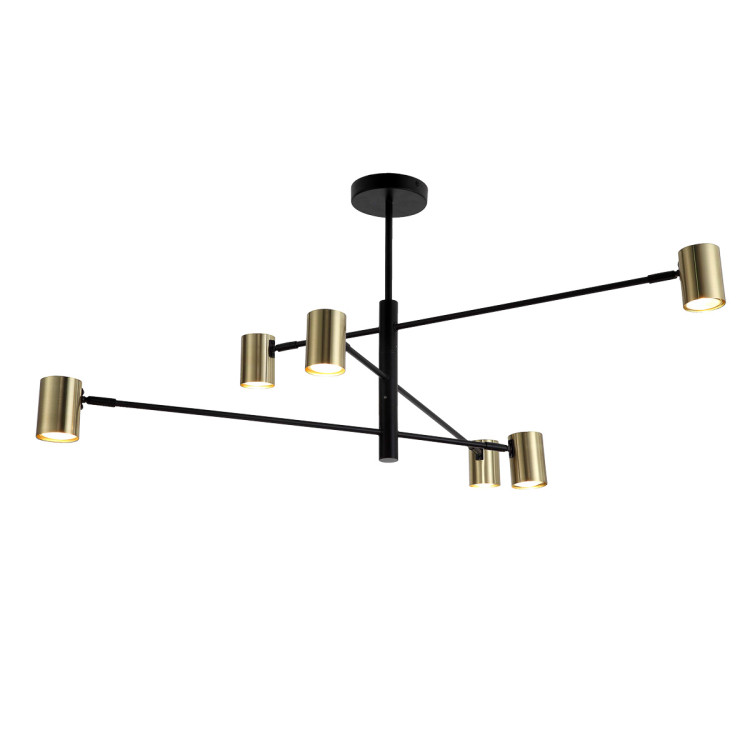 Lampa wisząca Snow 6 złota 6xGU10 - 15133