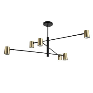 Lampa wisząca Snow 6 złota 6xGU10