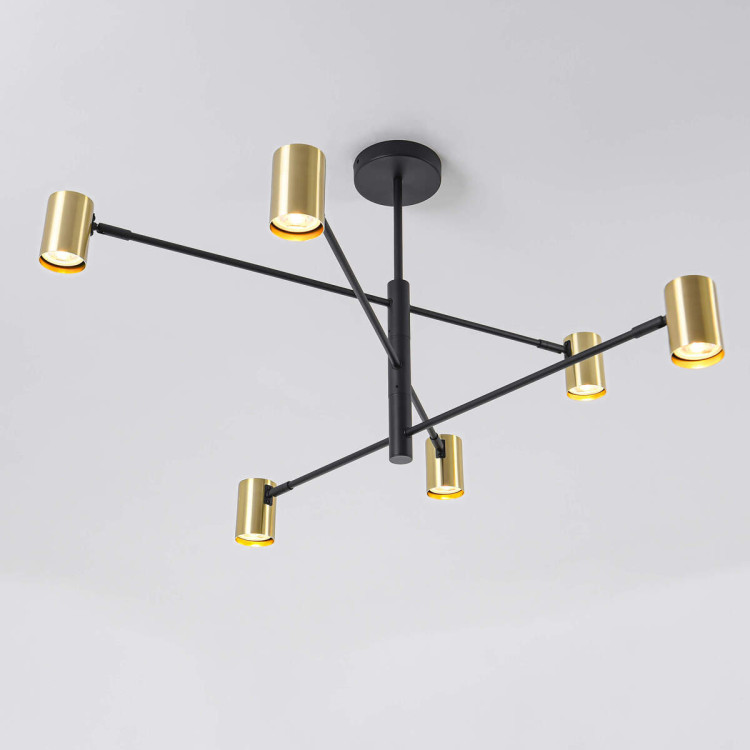 Lampa wisząca Snow 6 złota 6xGU10 - 15138
