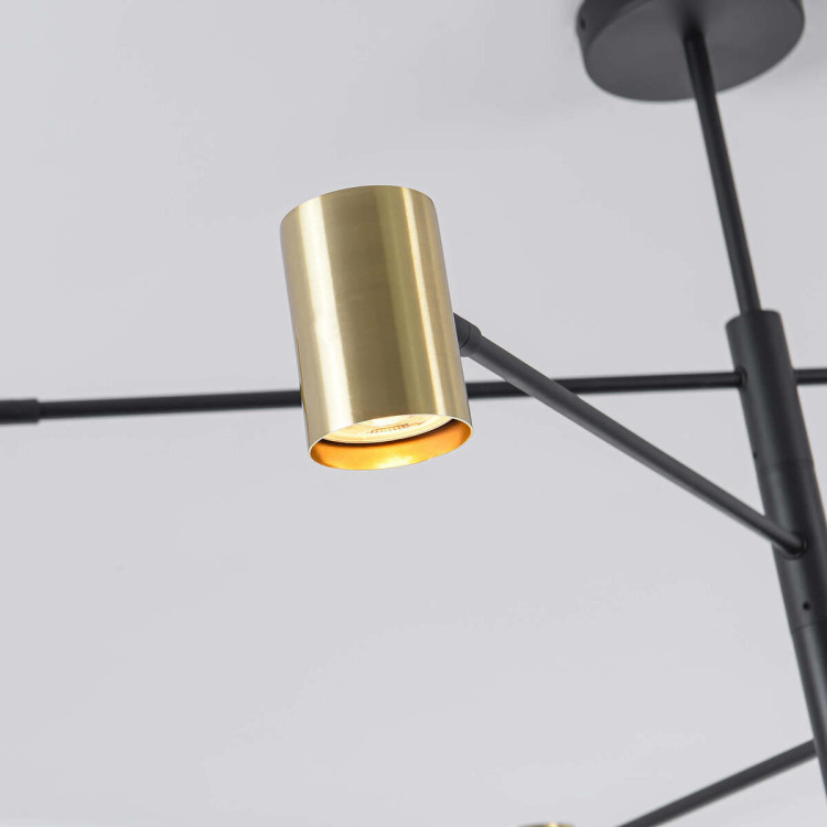 Lampa wisząca Snow 6 złota 6xGU10 - 15143