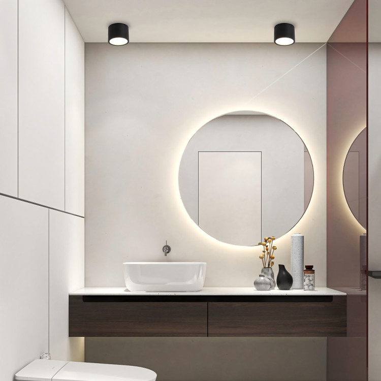 Oprawa natynkowa Kendal czarna IP54 LED CCT - 15247