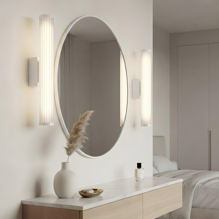 Biały kinkiet nad lustro Vena 60 cm LED - 15343