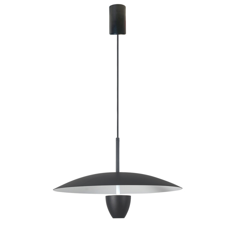Lampa wisząca Ufo M czarna LED CCT - 15405