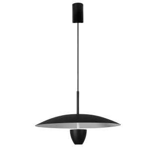 Lampa wisząca Ufo M czarna LED CCT