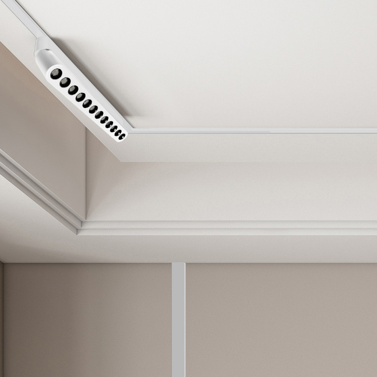 Biały reflektor magnetyczny LED Magnetic Slim Blaze 12W - 15511