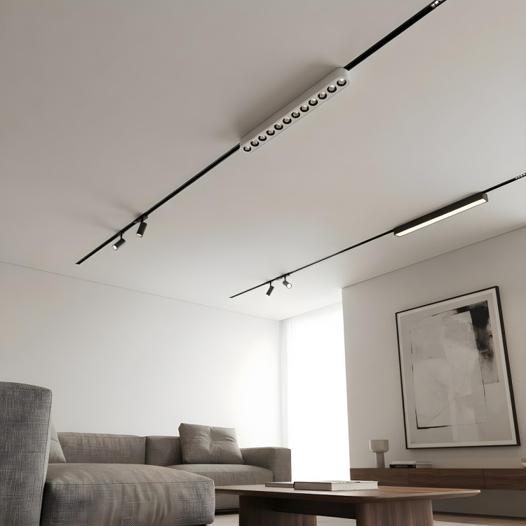 Biały reflektor magnetyczny LED Magnetic Slim Zing 12W - 15577