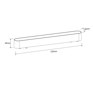 Reflektor szynowy Magnetic Slim Lumo 12W CCT 3000K 4000K biały