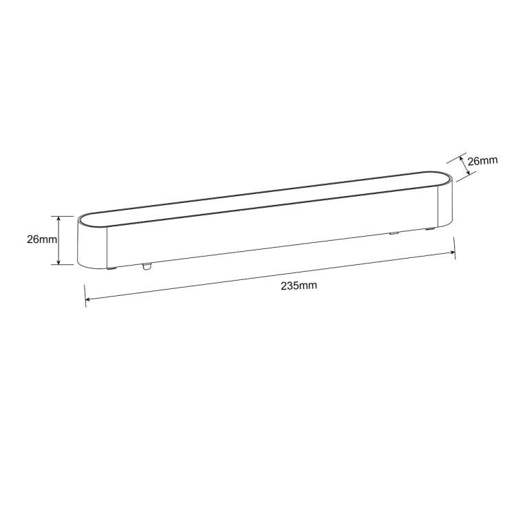 Reflektor szynowy Magnetic Slim Lumo 12W CCT 3000K 4000K biały - 15609