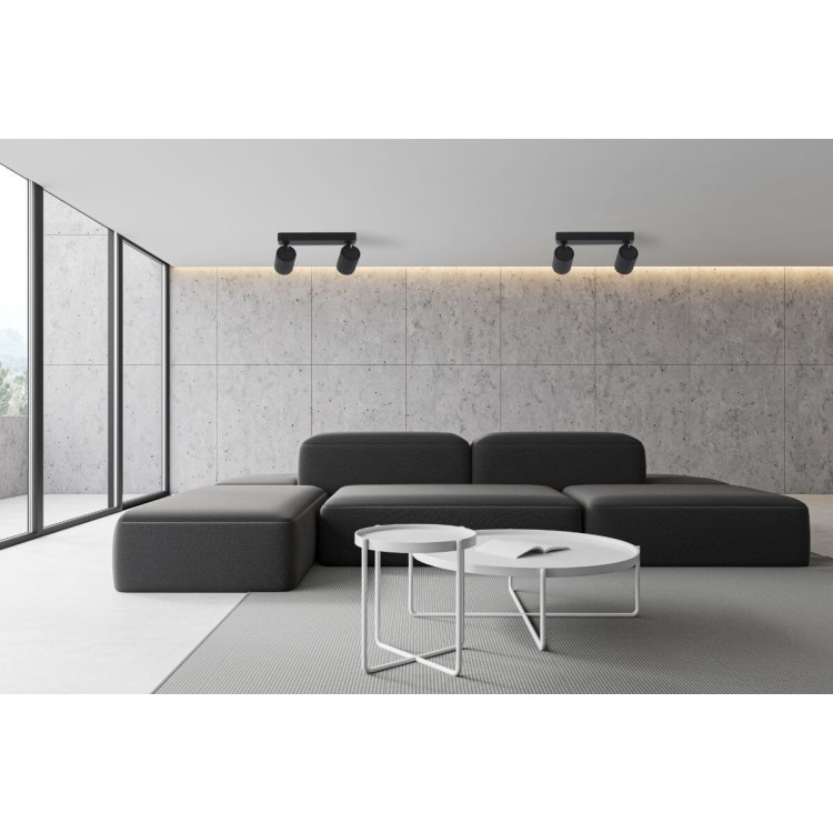 Zestaw reflektorów Tokio NEW czarny 2xGU10 - 15717