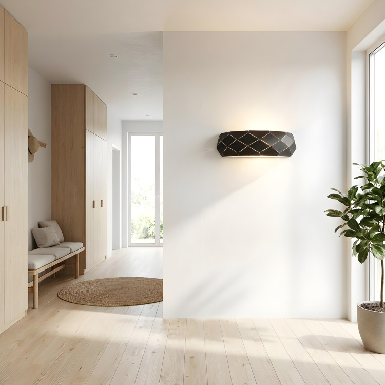 Kinkiet Reus czarny 1xE27 - 15769