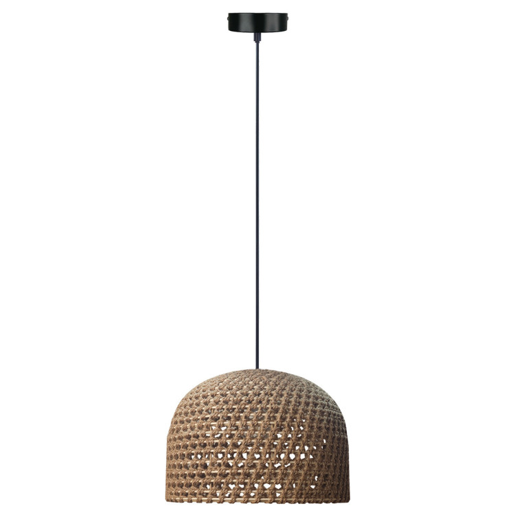 Rattanowa lampa wisząca Kanso 40 cm jasne drewno 1xE27 - 15816