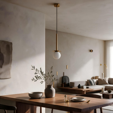 Lampa wisząca Roma 1 złota 1xE14