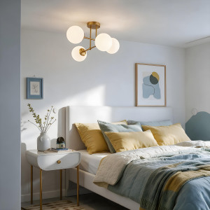Lampa wisząca Roma 4 złota 4xE14