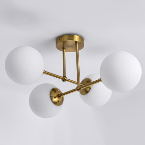 Lampa wisząca Roma 4 złota 4xE14