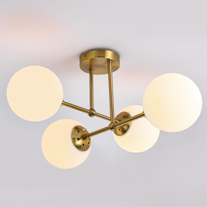 Lampa wisząca Roma 4 złota 4xE14