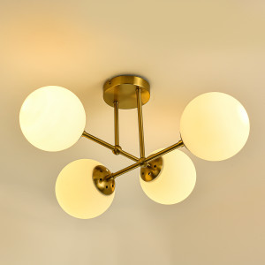 Lampa wisząca Roma 4 złota 4xE14